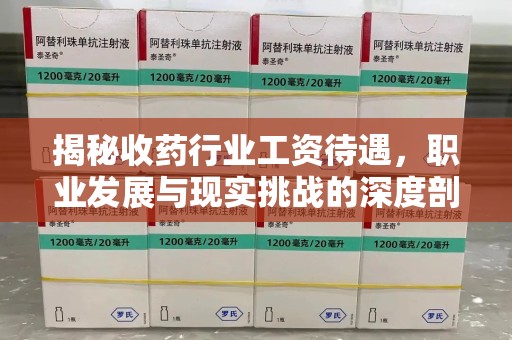 厦门揭秘收药行业工资待遇，职业发展与现实挑战的深度剖析
