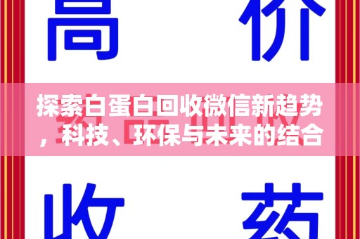 厦门探索白蛋白回收微信新趋势，科技、环保与未来的结合